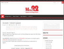 Tablet Screenshot of magic22.com
